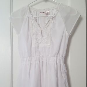Girls Large White dress